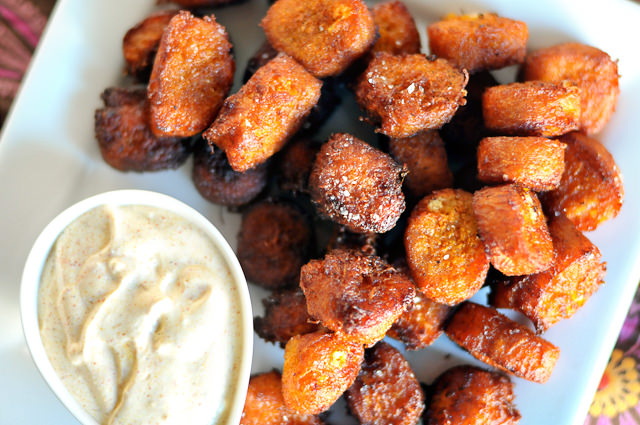 sweet pot and goat cheese