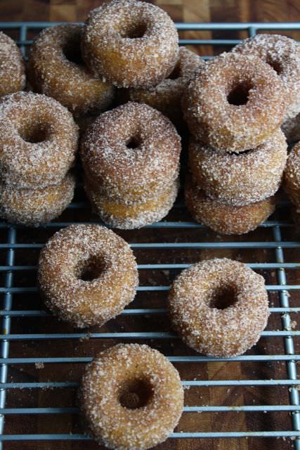 pumpkin donuts