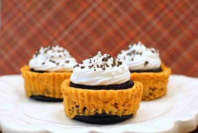 Pumpkin Oreo Cheesecake