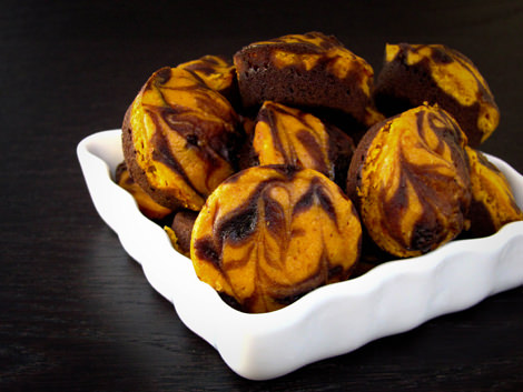 pumpkin brownie