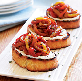 goat cheese crostini