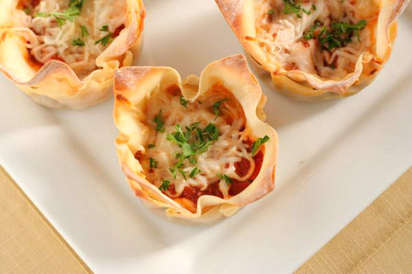 lasagna cups