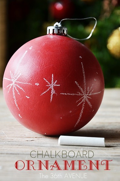Chalkboard Ornament