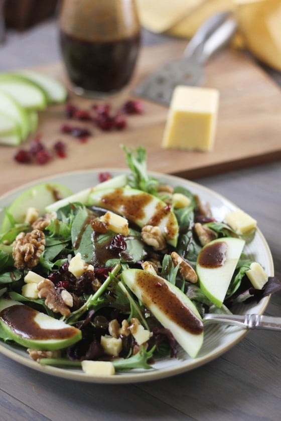 cheddar apple salad