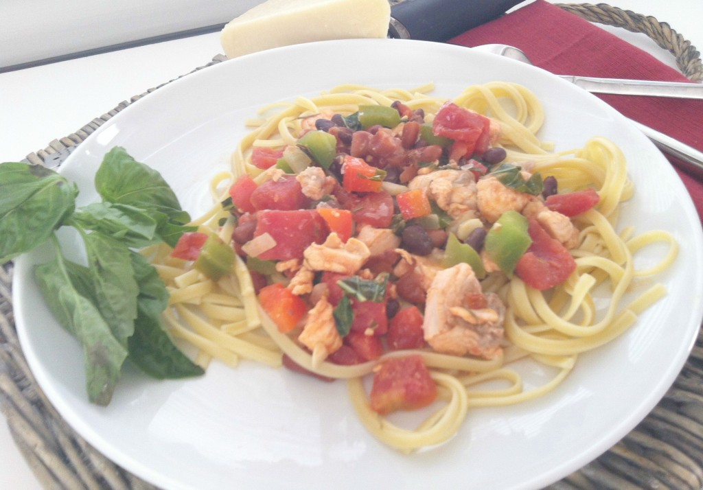 Salmon Pasta 