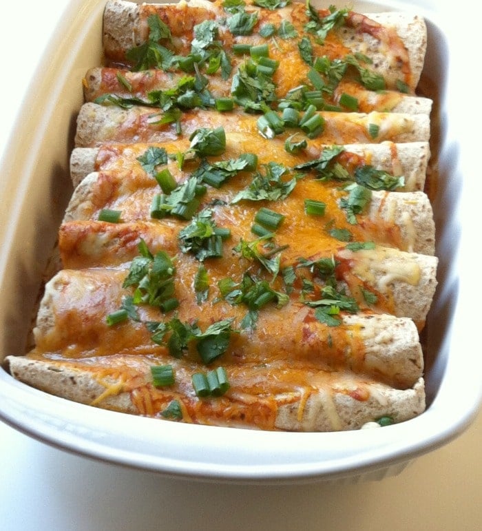 Cheesy Chicken Enchiladas