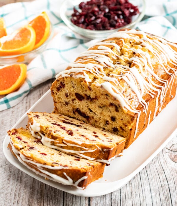 Cranberry Bread Recipe loaf
