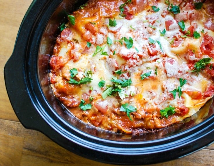 Crock Pot Lasagna is simple to make. This simple approach to the classic comfort food is one to make! 