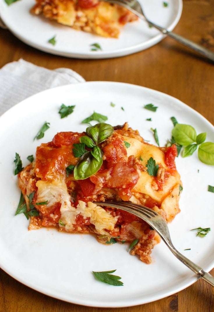 Crock Pot Lasagna Recipe - A Cedar Spoon