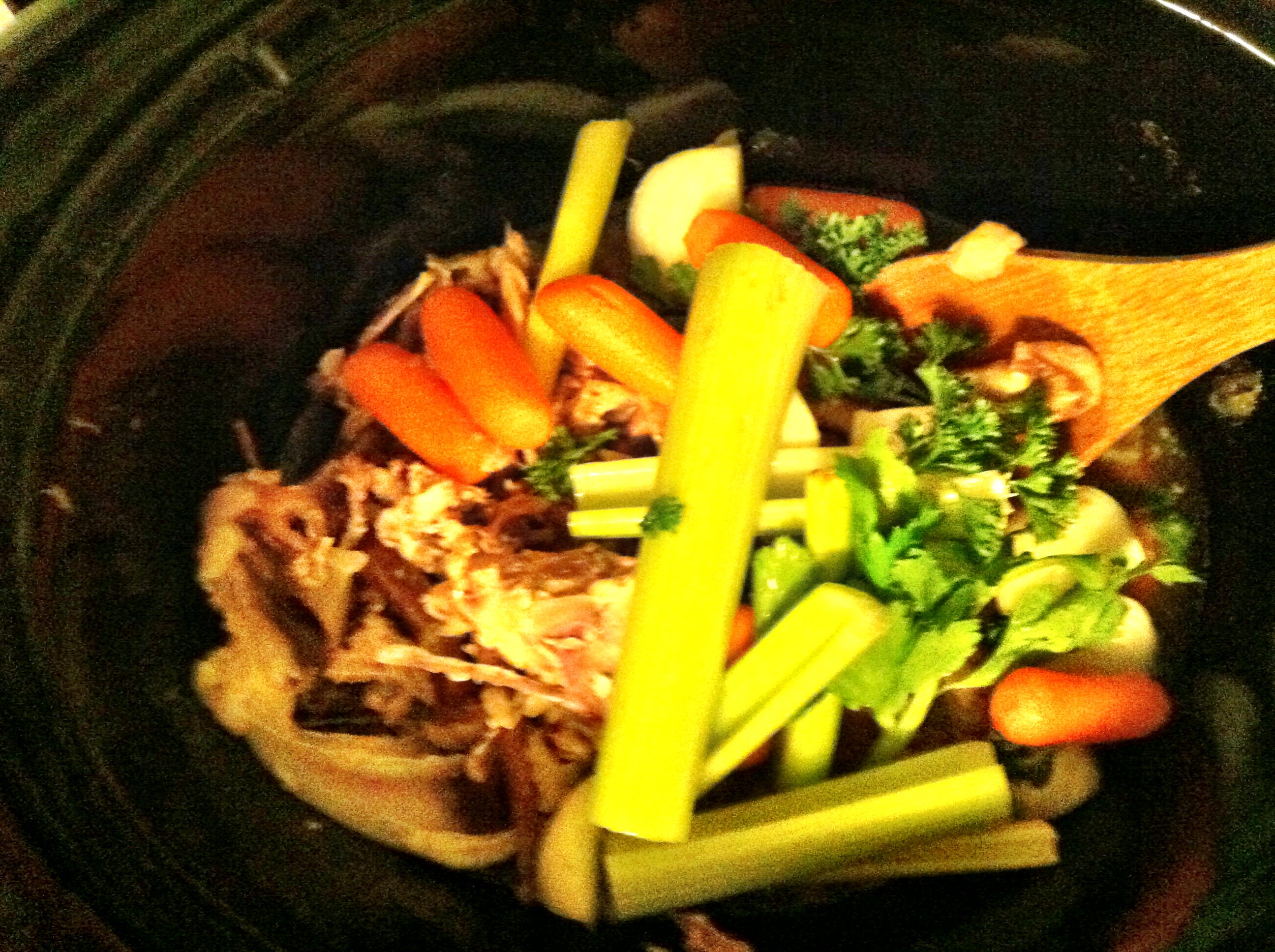 Slow Cooker Chicken Stock recipe
