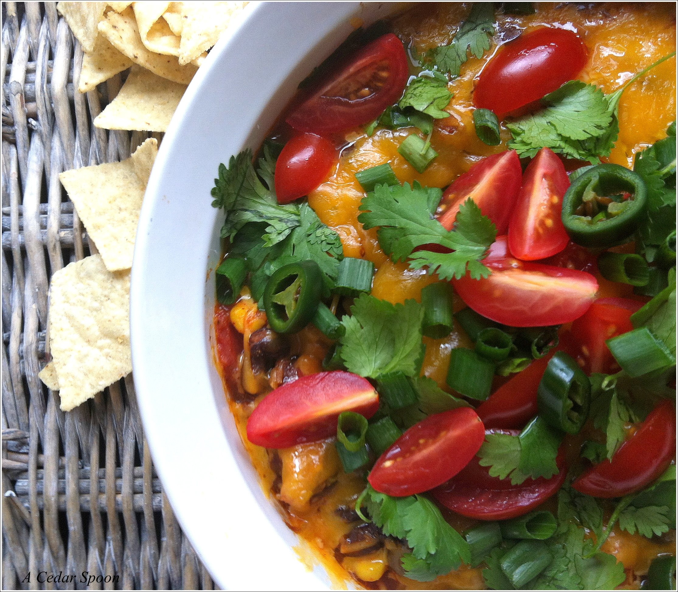 Baked Black Bean Dip Recipe - A Cedar Spoon