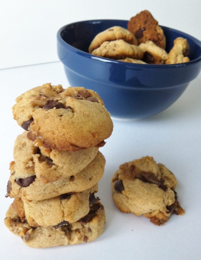 Peanut Butter Toffee Cookies recipe