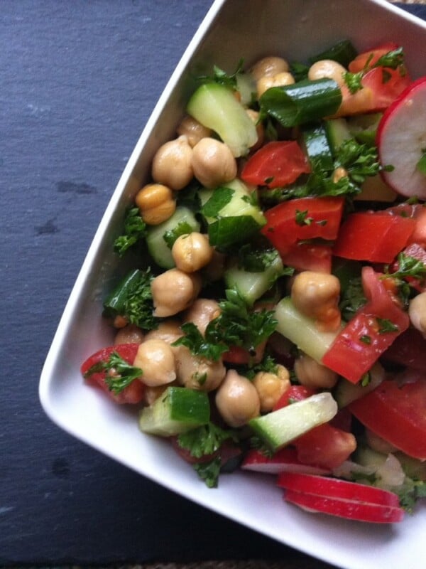 Chopped Middle Eastern Salad recipe