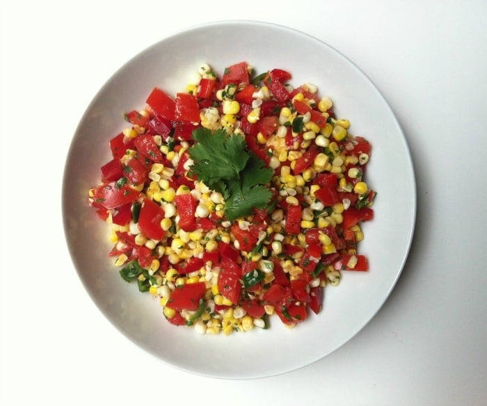 Grilled Corn Salsa Recipe - A Cedar Spoon