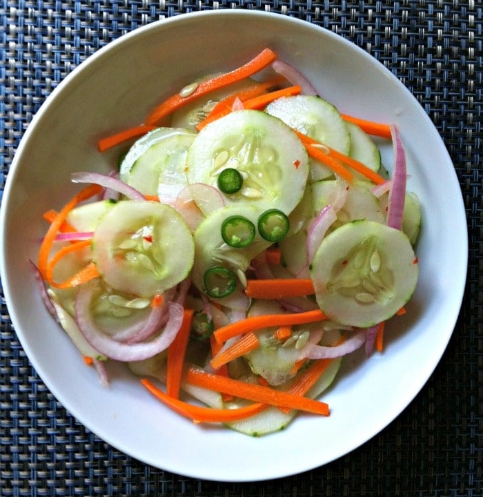 Asian Cucumber Salad recipe
