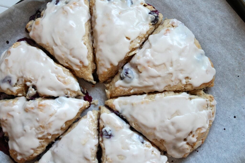 delicious Blueberry-Lemon Yogurt Scones