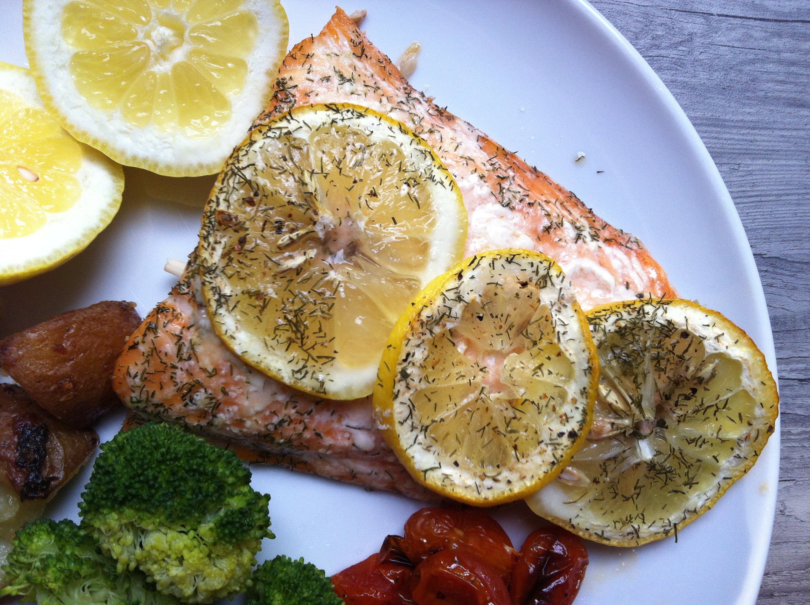 Lemon Dill Salmon recipe