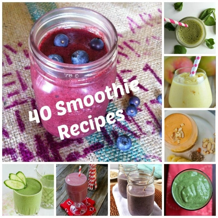 40 Delicious Smoothie Recipes - A Cedar Spoon