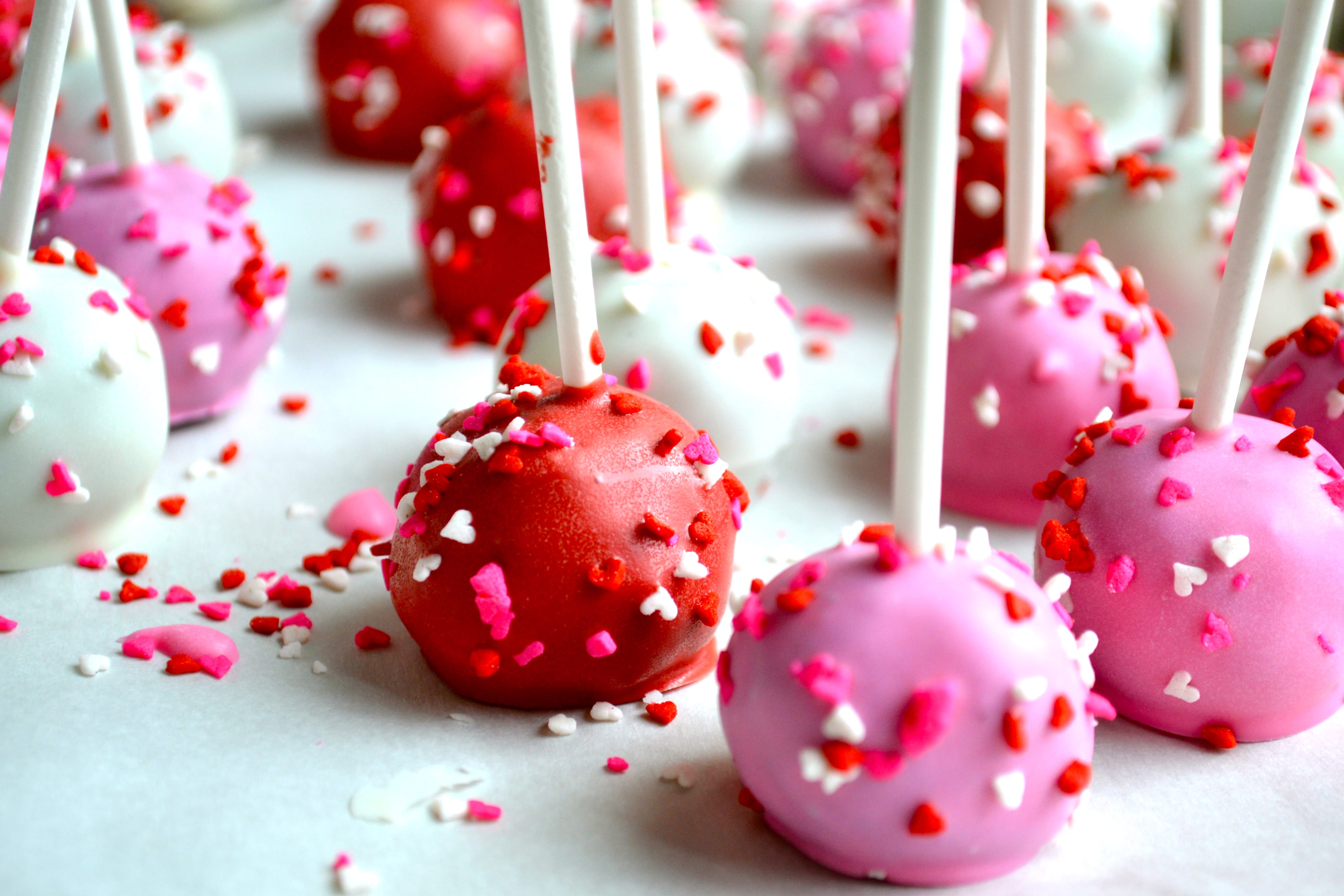 Image result for valentines cake pops