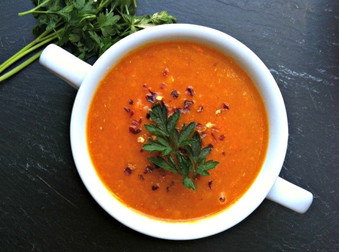 Red Lentil Coconut Soup