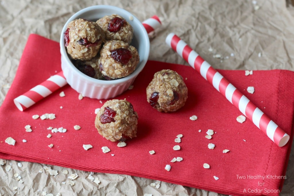 Peanut Butter and Jelly No-Bake Snack Bites