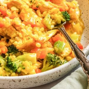 Curried Chicken and Rice Casserole