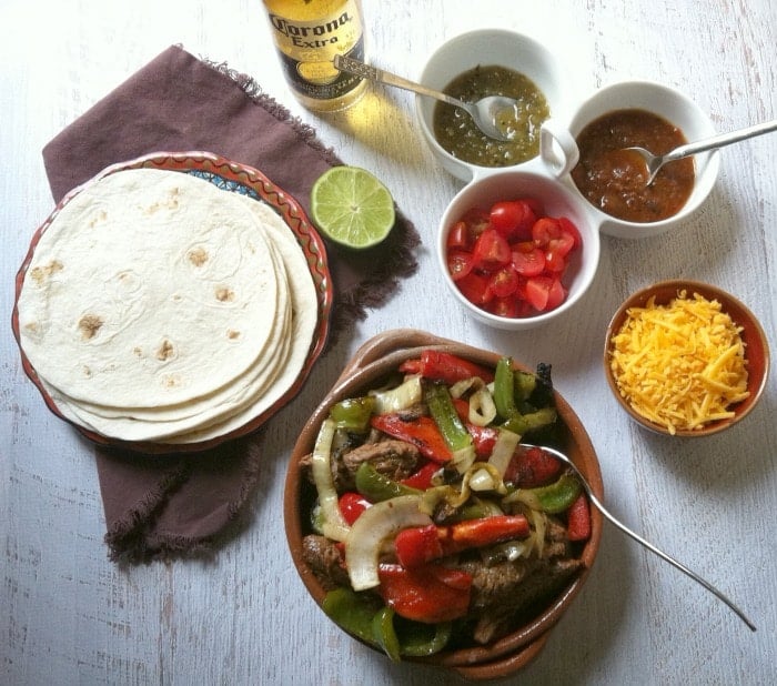 Grilled Steak Fajitas