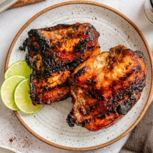 Grilled Spiced Honey Lime Chicken