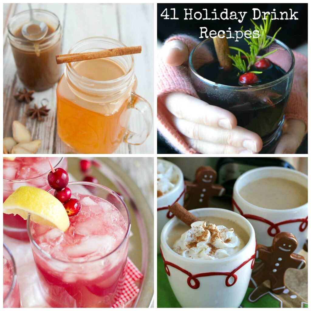 41 Holiday Drink Recipes - A Cedar Spoon