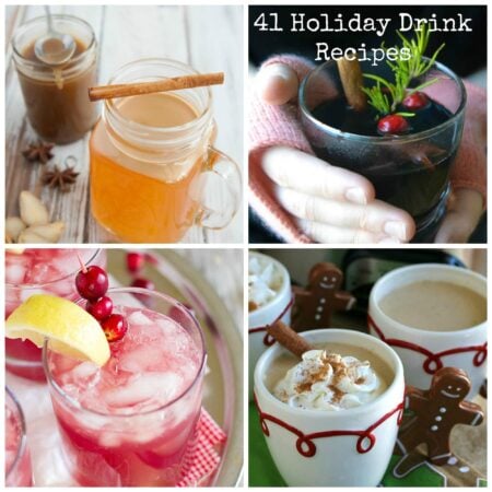 41 Holiday Drink Recipes - A Cedar Spoon