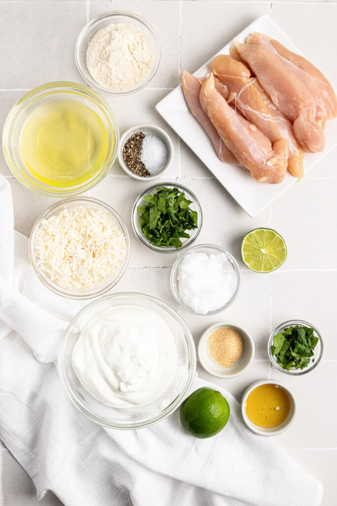 Coconut Chicken Tenders recipe ingredients 