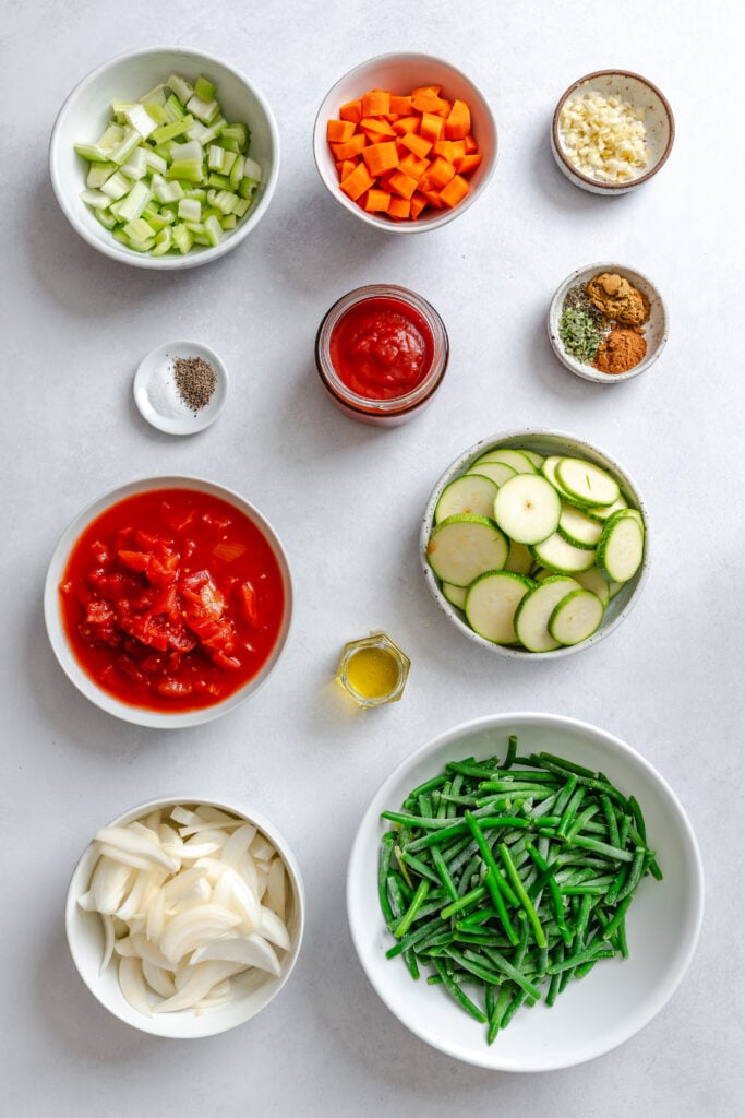 Lebanese Vegetables recipe ingredients 