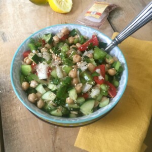 Chopped Chickpea Salad