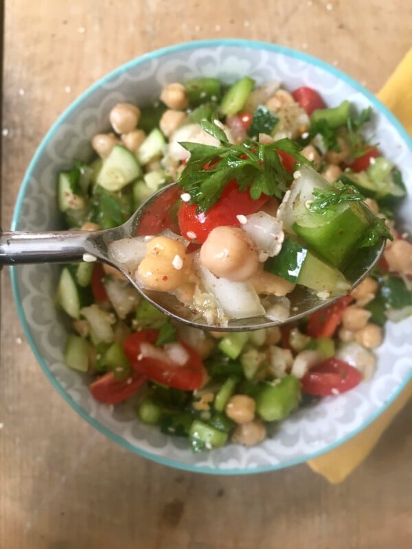 Chopped Chickpea Salad