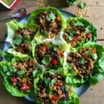Mexican Turkey Lettuce Wraps