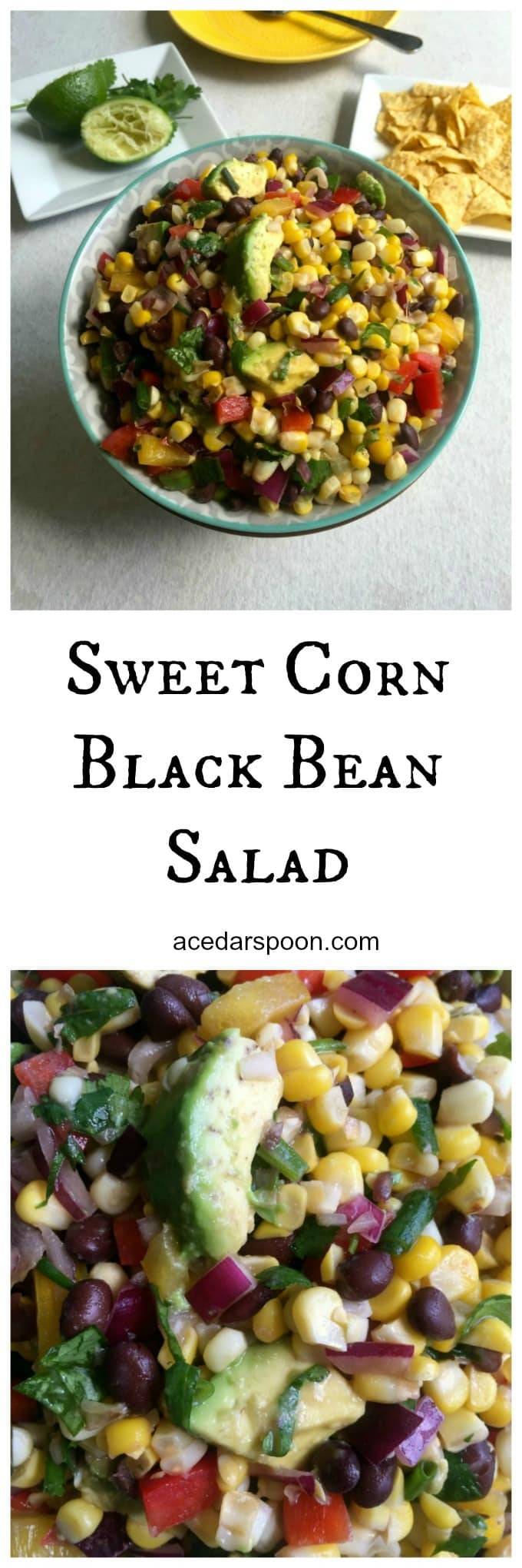 Sweet Corn Black Bean Salad A Cedar Spoon