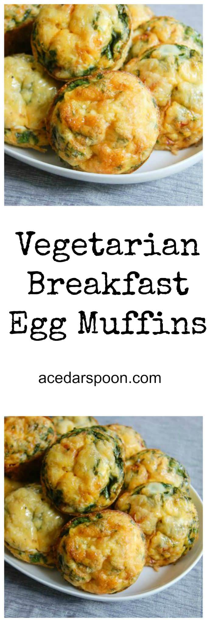 Vegetarian Breakfast Egg Muffins A Cedar Spoon