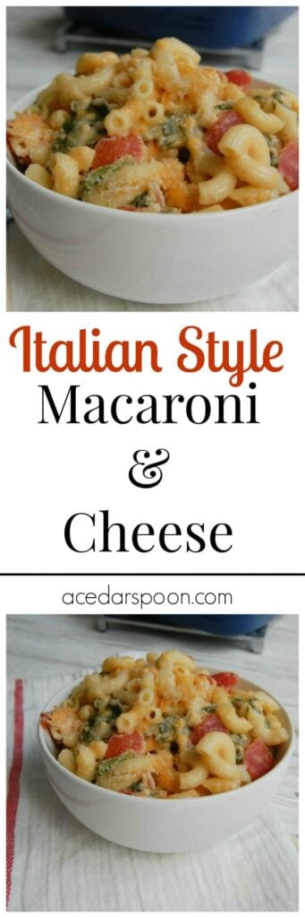 Italian Style Macaroni and Cheese