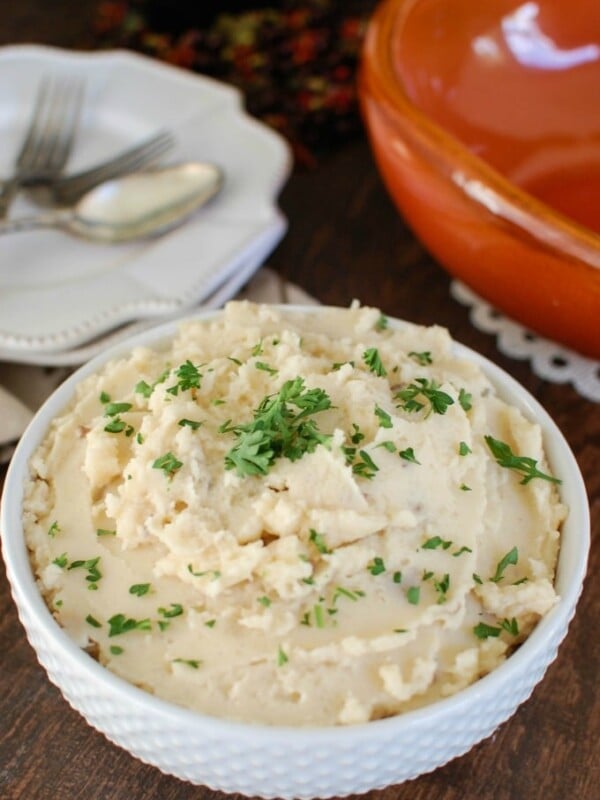 Slow Cooker Gouda Mashed Potatoes