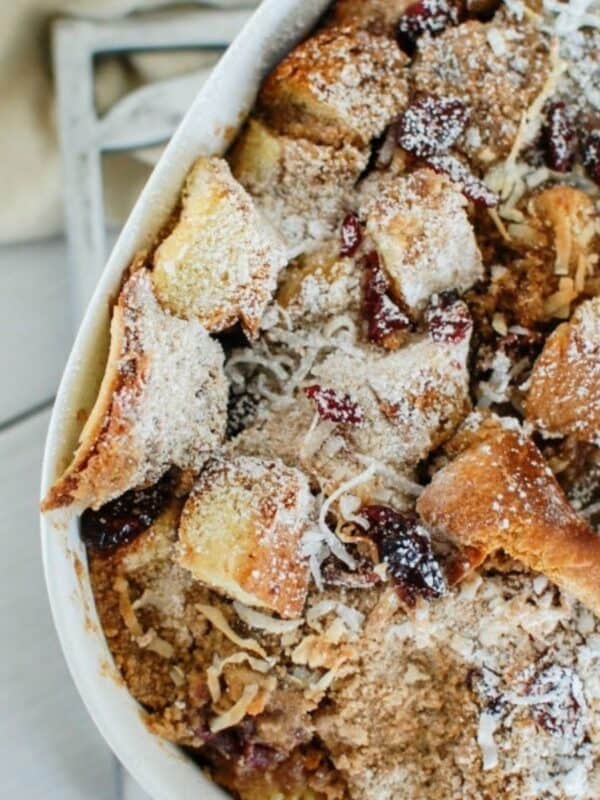 Overnight Coconut Cranberry French Toast Bake 1200 x 1200