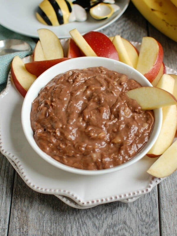 Chocolate Banana Dip - snacking made simple