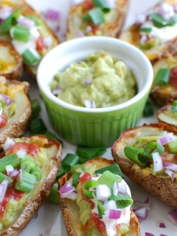 Guacamole Stuffed Potato Skins 1200 x 1200