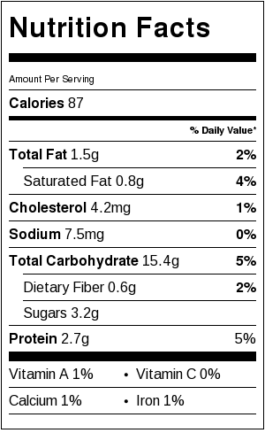3 Ingredient Chocolate Strawberry Greek Yogurt Bites - nutrition information