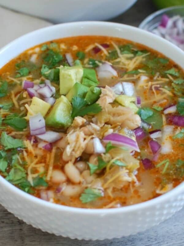 Slow Cooker White Chicken Chili 1200 x 1200
