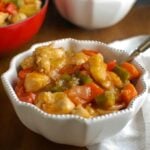 Lighter Sweet and Sour Chicken - dinner