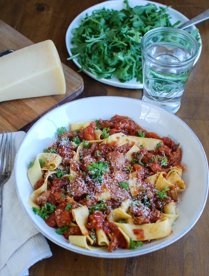 er Turkey Sausage Bolognese Sauce - so good