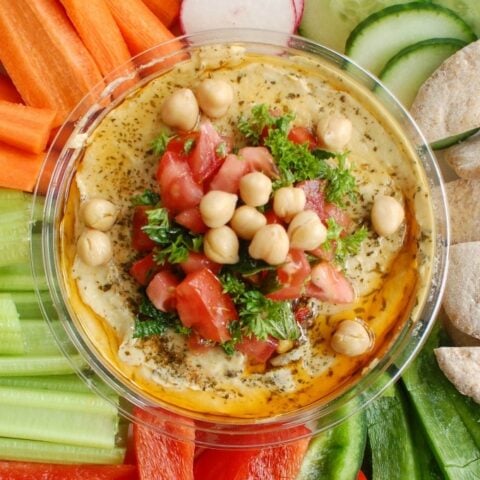 Lebanese Style Hummus - snacking