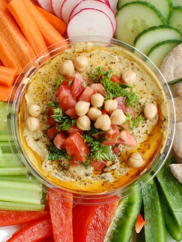 Lebanese Style Hummus - snacking