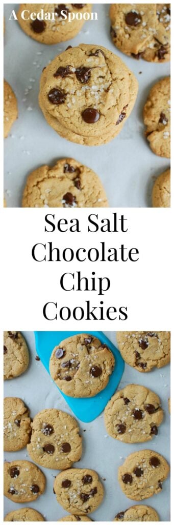 Sea Salt Chocolate Chip Cookies - the best