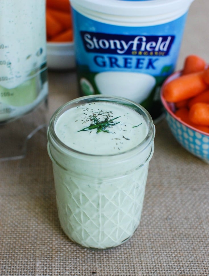 Creamy Dill Sauce Recipe with yogurt. 